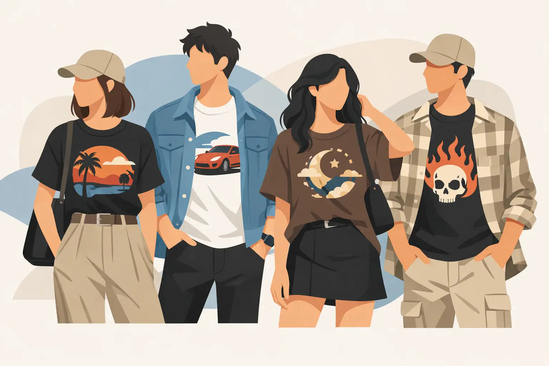 11 Graphic Tee Outfit Examples That Hit