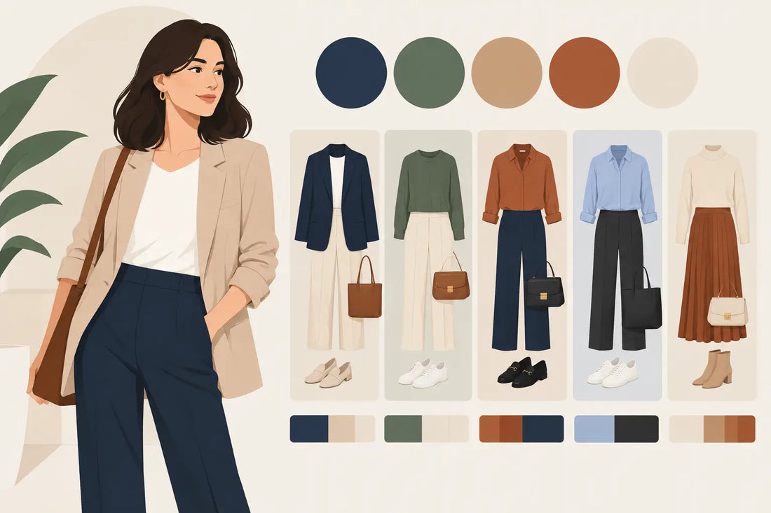 A Guide to Outfit Color Coordination That Hits