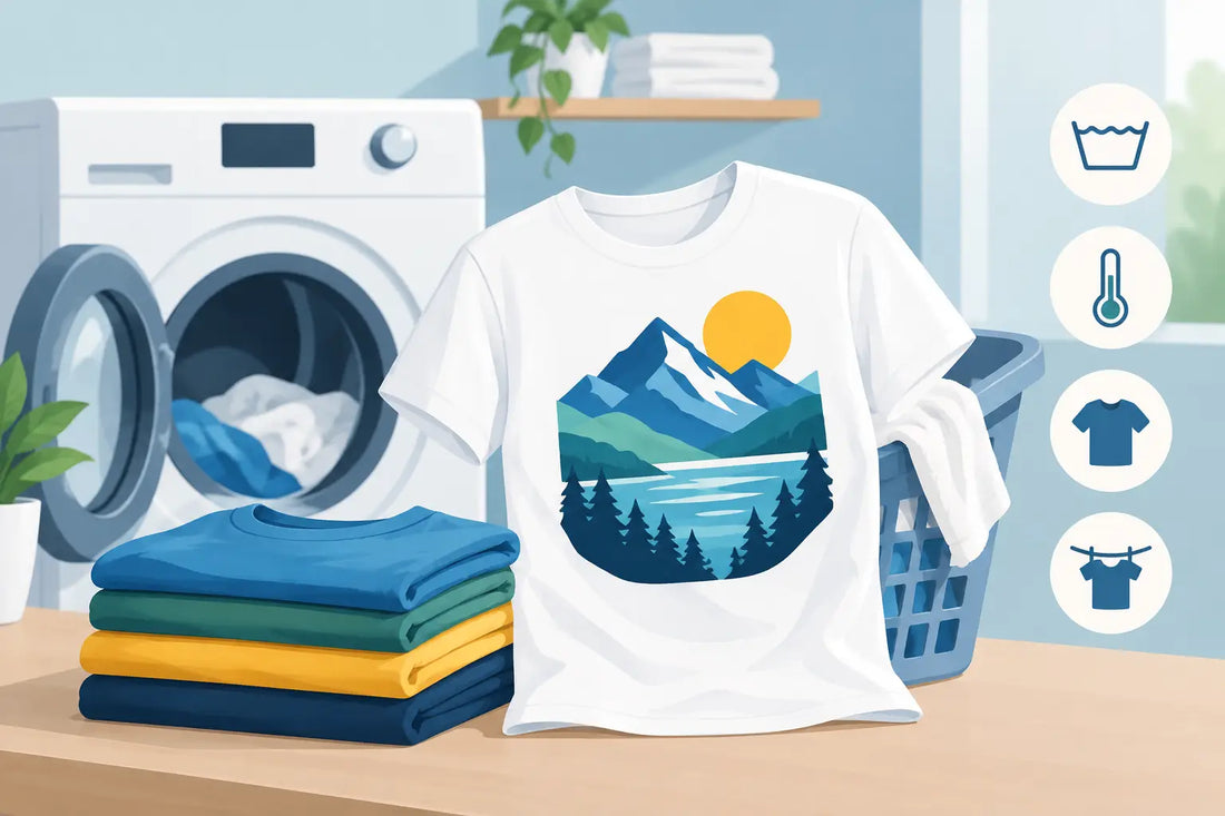 Guide to Washing Printed Apparel Without Fading
