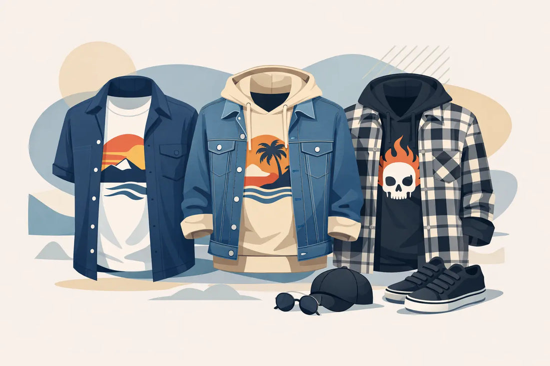 How to Layer Graphic Shirts Without Losing the Look