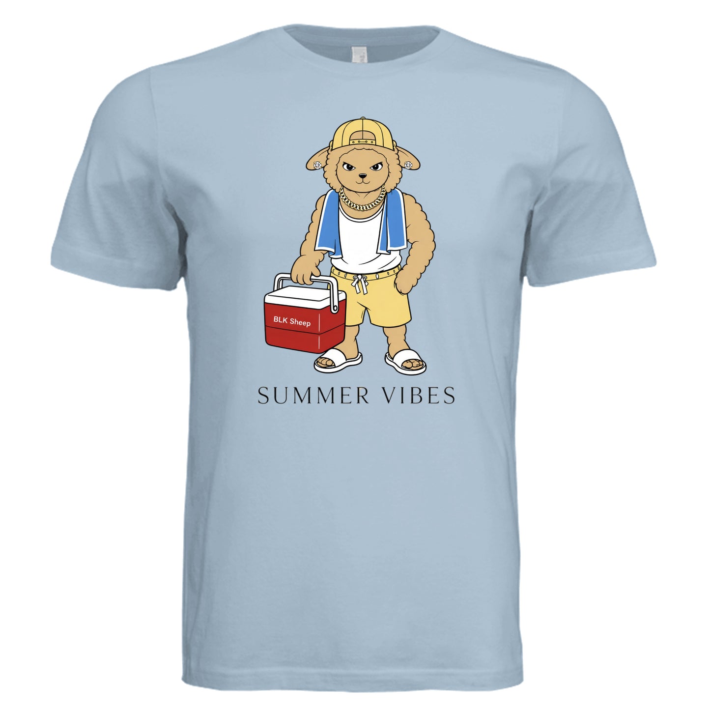 LIGHT BLUE - 3001C - FRONT