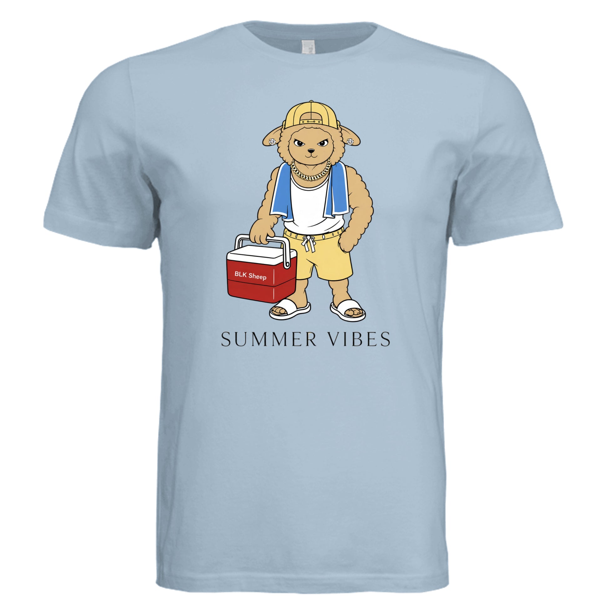 LIGHT BLUE - 3001C - FRONT